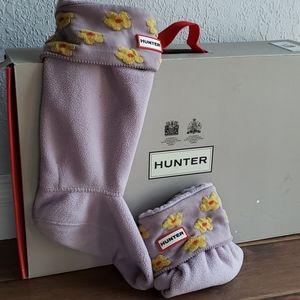 Hunter tall welly boot socks